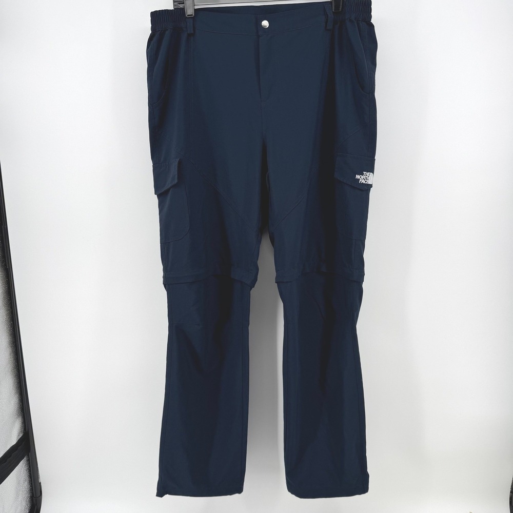 The North Face Flight Series Convertible Pants Shorts XXL Navy Blue Hiking Cargo